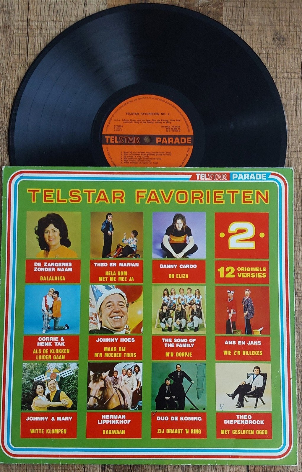Telstar Favorieten No. 2 - Diverse Artiesten LP, Ophalen, LP, Pop, Zo goed als nieuw
