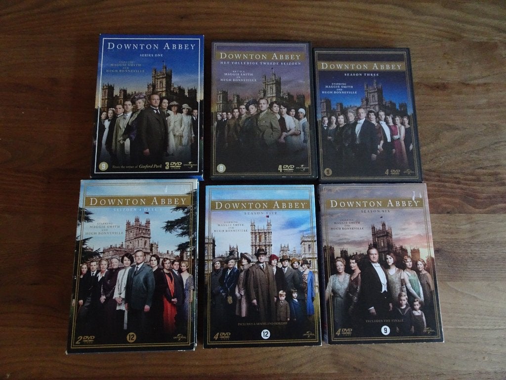 Downton Abbey seizoen 1-6 dvd, Cd's en Dvd's, Dvd's | Tv en Series, Ophalen of Verzenden, Gebruikt, Engels, Seizoen 6