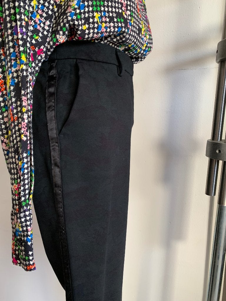 Mason's pantalon broek army zwart khaki IT 46 = NL 40/L, Maat 38/40 (M), Verzenden, Zwart, Zo goed als nieuw