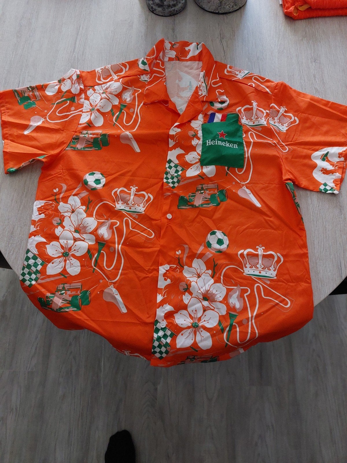Oranje artikelen, Kleding | Heren, Overige Herenkleding, Ophalen of Verzenden, Zo goed als nieuw