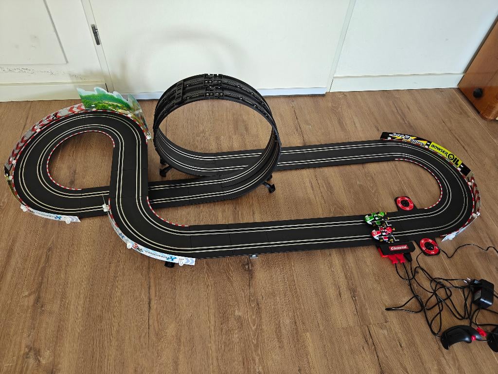 Mario Kart Carrera Go Kartbaan, Ophalen, Racebaan, Carrera, Zo goed als nieuw