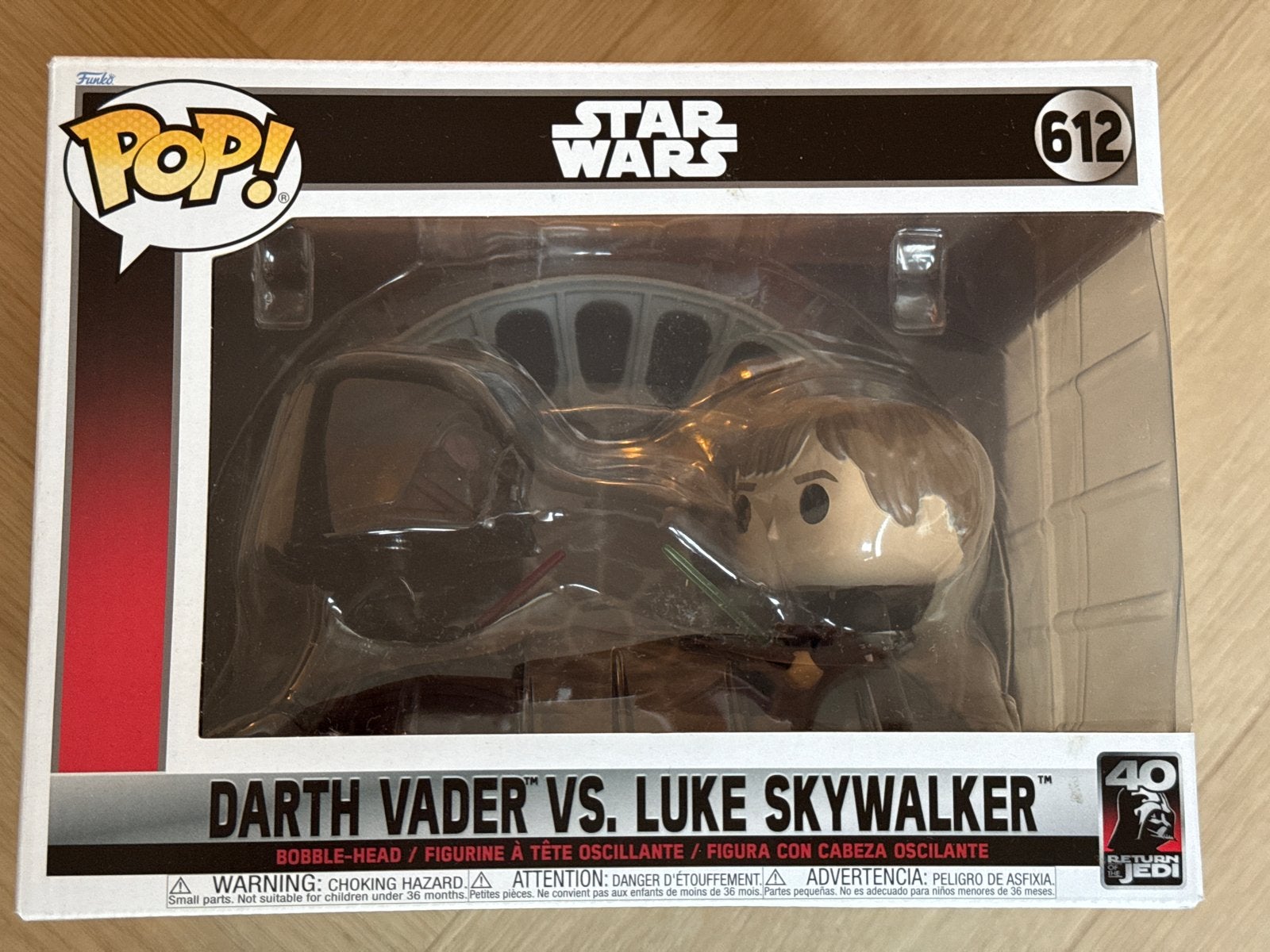Funko Pop! Star Wars Darth Vader vs. Luke Skywalker #612, Ophalen, Nieuw