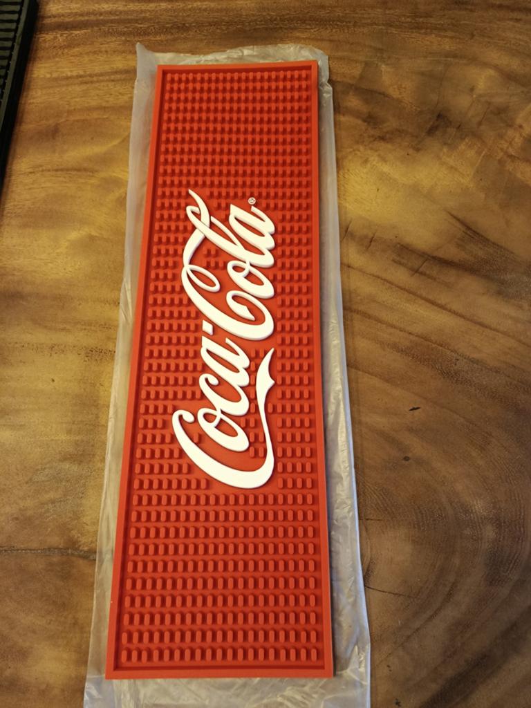 Coca Cola barmat, Ophalen of Verzenden, Gebruiksvoorwerp