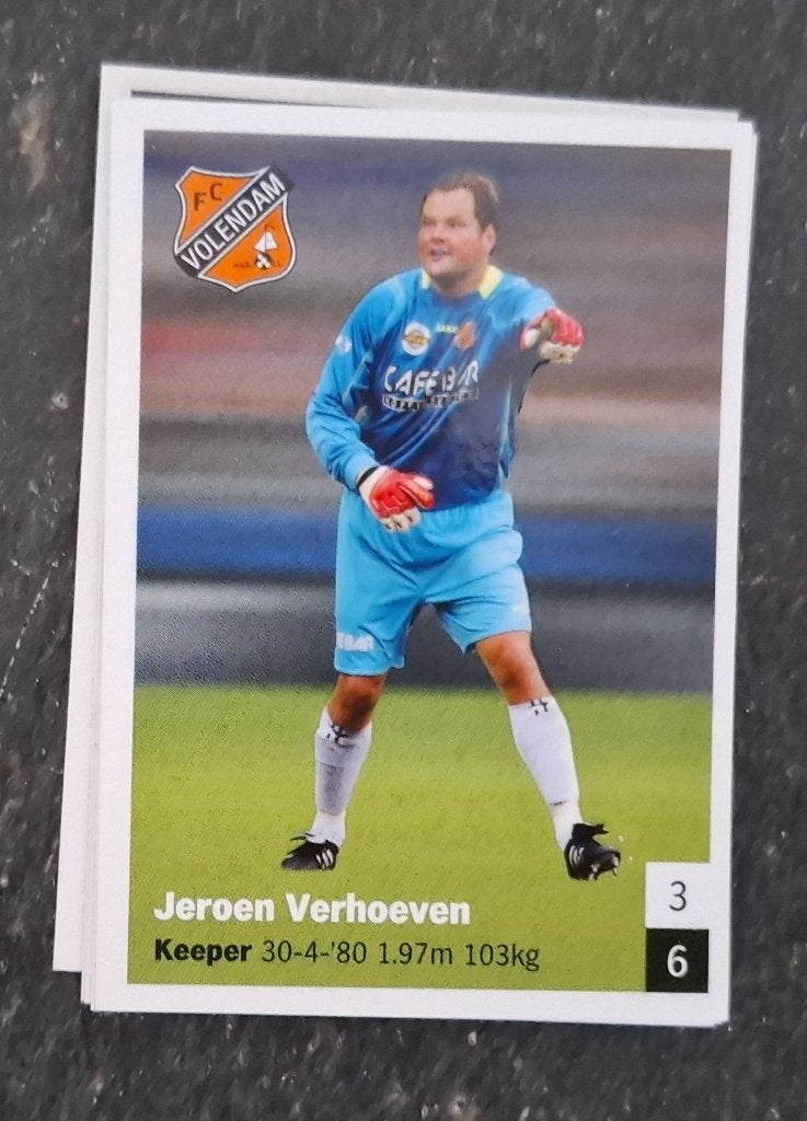FC Volendam stickers, Verzamelen, Ophalen of Verzenden, Zo goed als nieuw, Overige binnenlandse clubs, Poster, Plaatje of Sticker