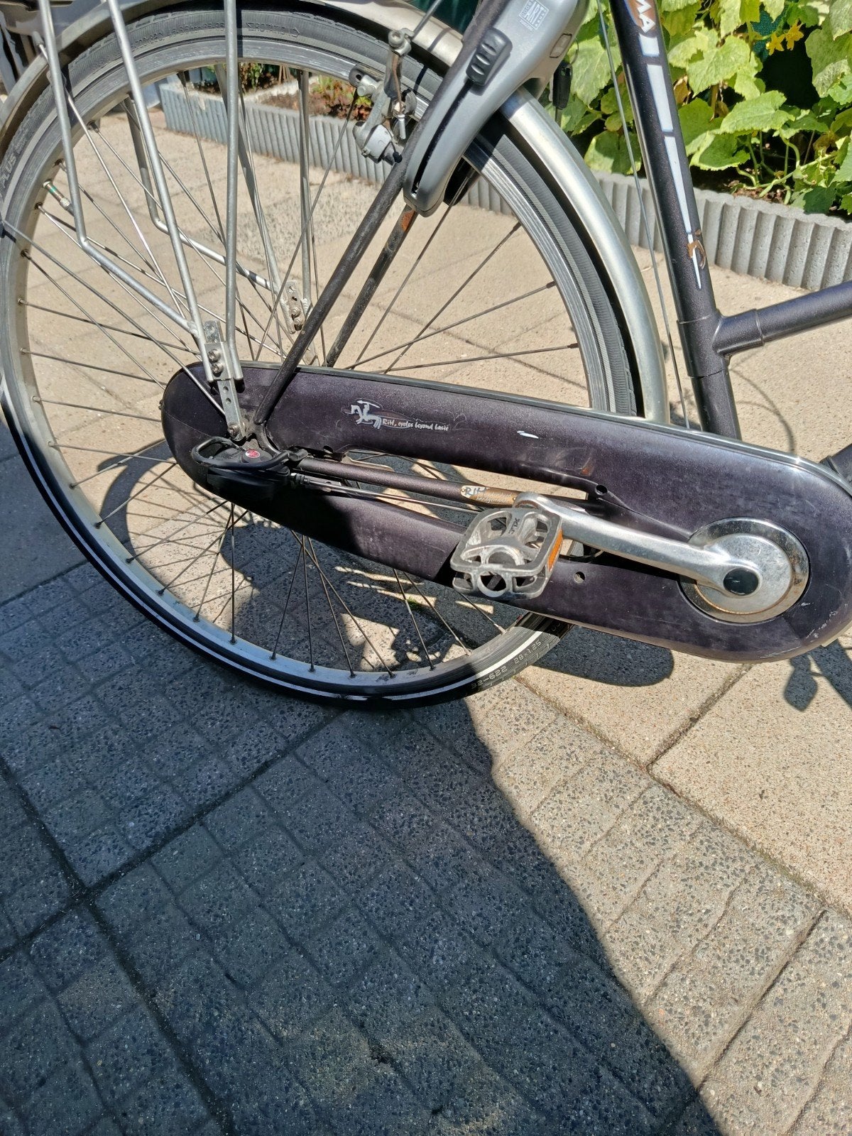dames.RHI fiets 28 inch frame 52cm serieus bieden, Jaren '60 of nieuwer, Velgrem, 51 tot 55 cm, Ophalen