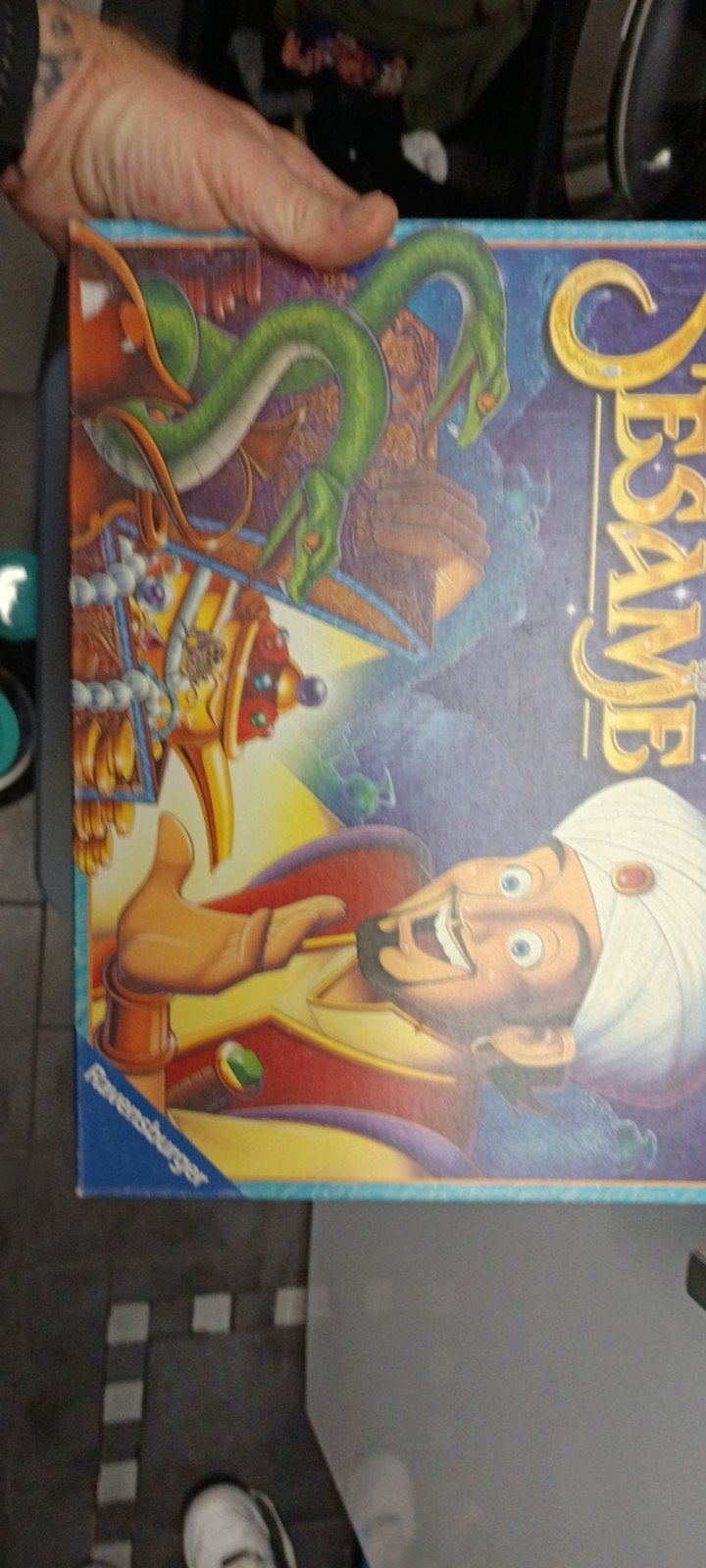 Sesame bordspel van Ravensburger, Drie of vier spelers, Ophalen of Verzenden, Gebruikt, Ravensburger