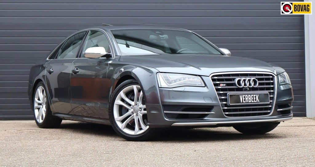 Audi S8 4.0 TFSI S8 quattro Pro Line+ Luxe/Leder/Carbon/360, Auto's, Audi, Bedrijf, Te koop, S8, 360° camera, 4x4, ABS, Achteruitrijcamera
