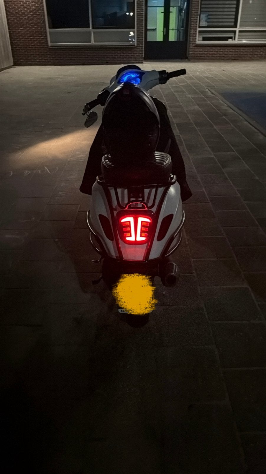 2015 Vespa Sprint, Fietsen en Brommers, Ophalen, Gebruikt, Overige modellen, Maximaal 45 km/u
