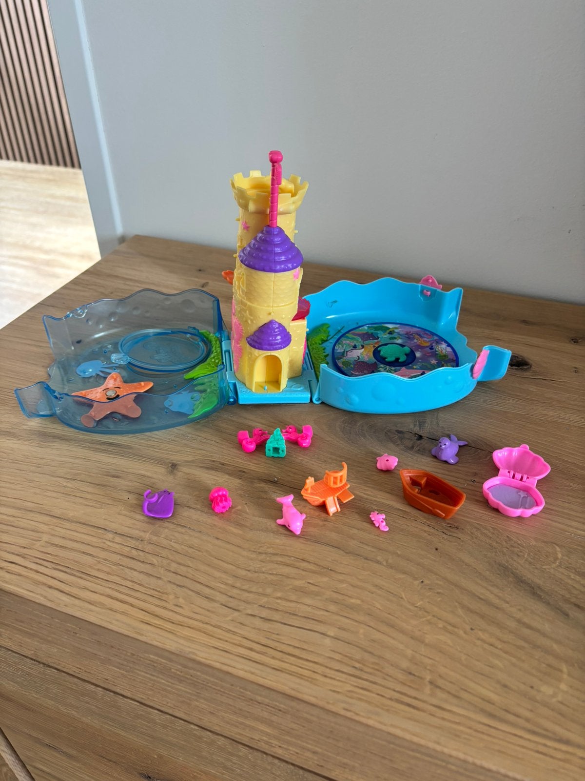 Polly pocket zee aquarium bellenblaas, Ophalen of Verzenden, Zo goed als nieuw