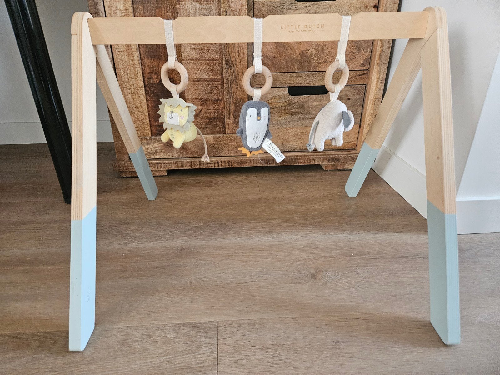 Little Dutch babygym met diertjes, Kinderen en Baby's, Speelgoed | Babyspeelgoed, Ophalen, Gebruikt, Babygym, Met geluid