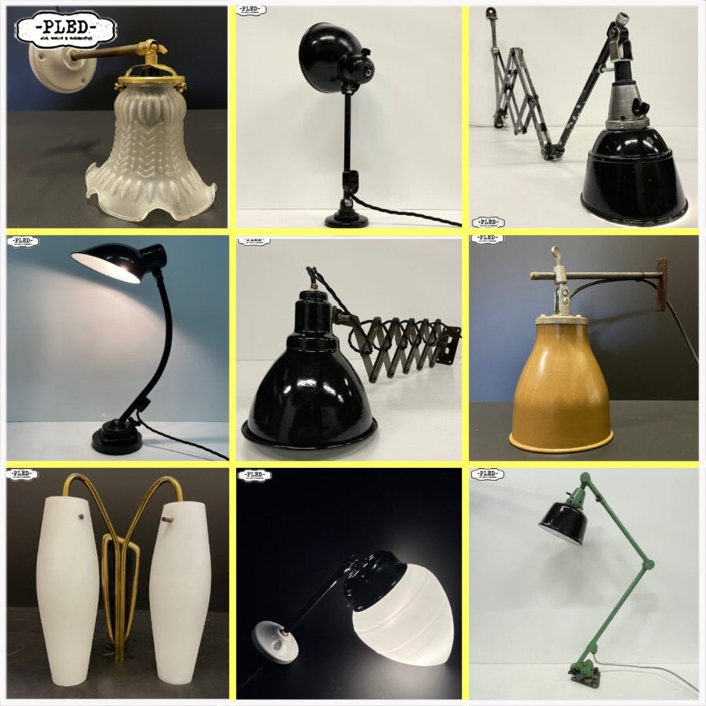 Bauhaus lampen / Vintage Lampen / Opaline pendellampen, Ophalen, Overige merken, Gebruikt, Nvt