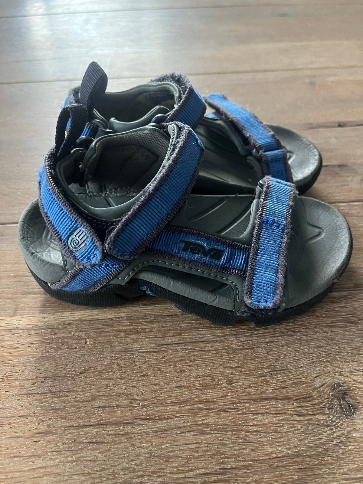 Teva sandalen maat 27 - Blauw/zwart, Ophalen of Verzenden, Gebruikt, Jongen of Meisje, Overige typen