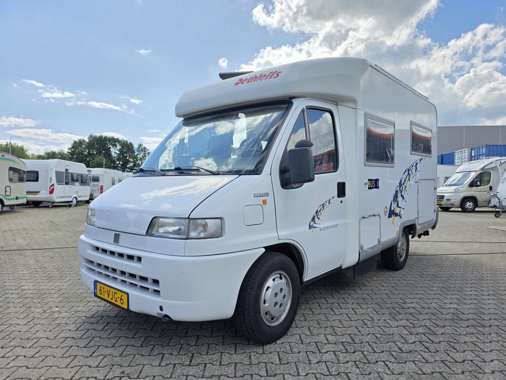 Dethleffs Globebus 2 COMPACTE CAMPER 6M 2.8IDTD 122PK 1999, Standaard zit, Fiat, 6 tot 7 meter, Bedrijf