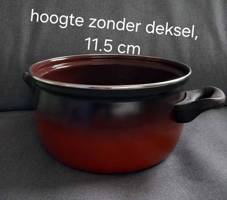 retro bk kookpan, nooit gebruikt, Ophalen, Met deksel, BK, Nieuw