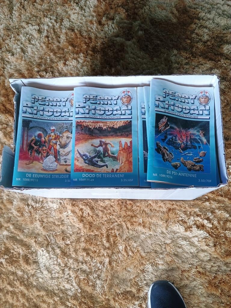 Perry Rhodan verzameling, Ophalen