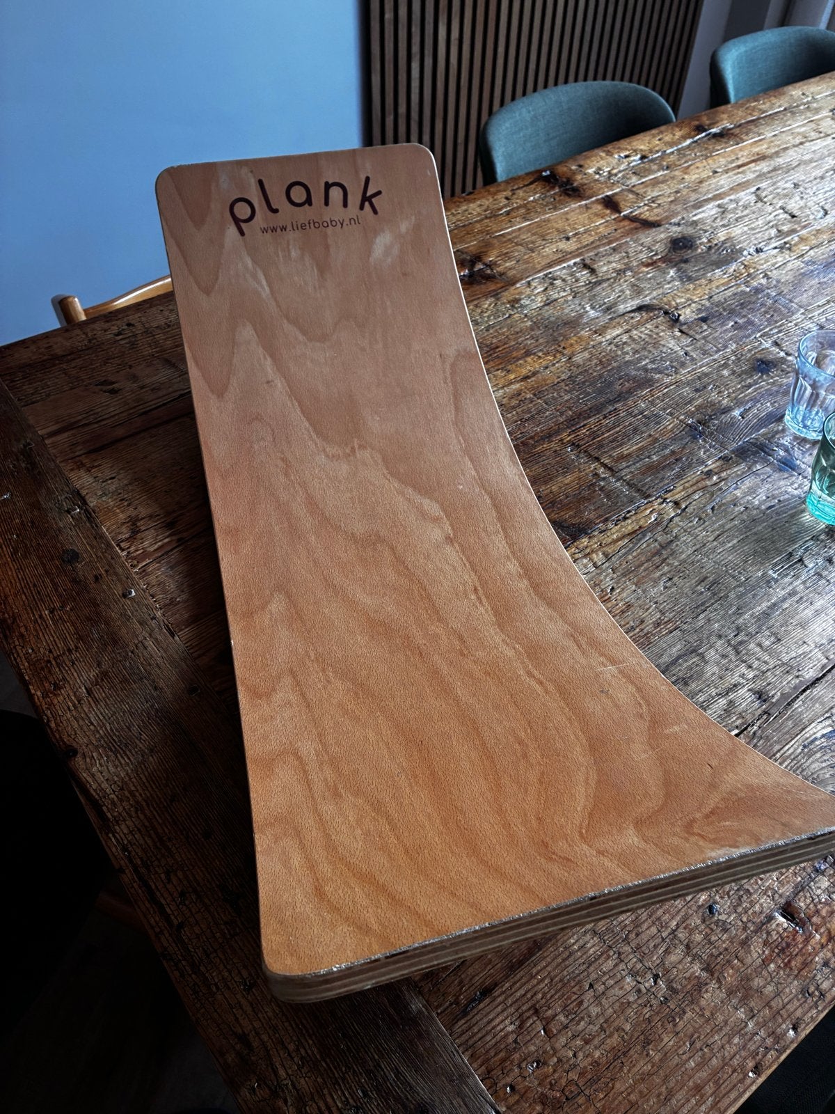 Liefbaby Plank Wobbelboard - Balansbord voor Kinderen, Ophalen of Verzenden, Gebruikt, Rij- of Hobbelspeelgoed