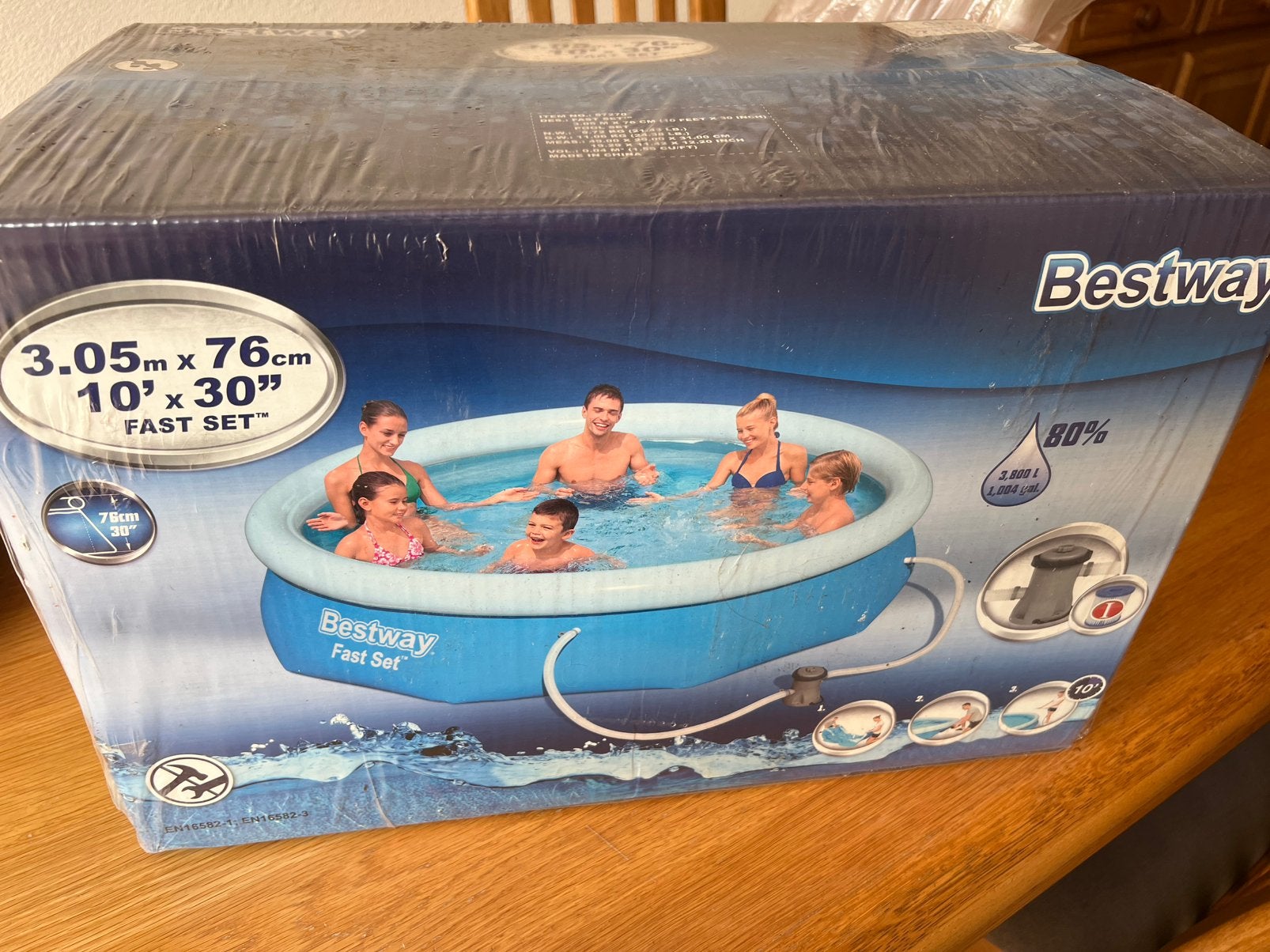 Nieuw Bestway zwembad met filterpomp, Ophalen, Nieuw