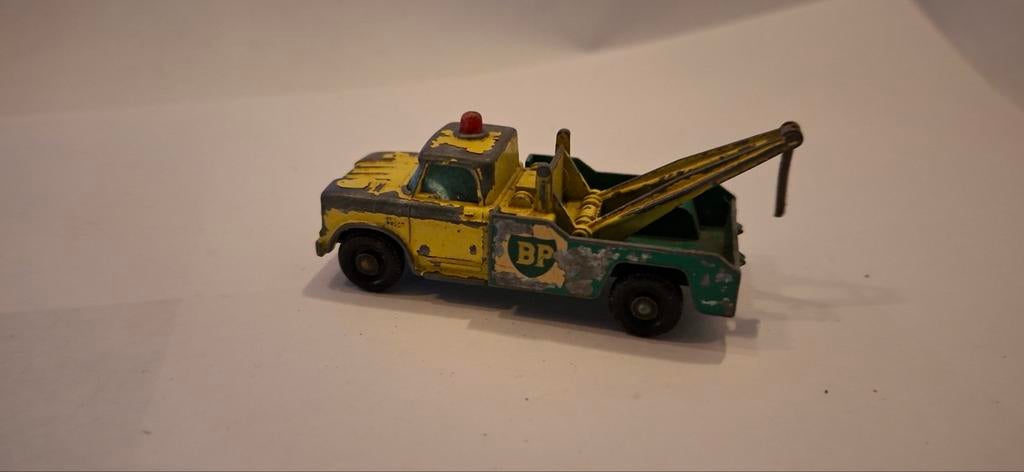 BP Match Box Sleepwagen - Vintage Modelauto, Ophalen of Verzenden