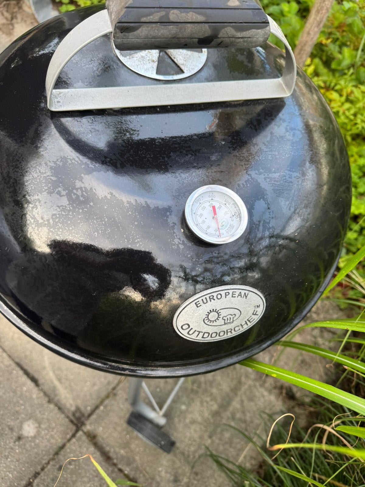 Outdoorchef BBQ, verrijdbaar op houtskool, Tuin en Terras, Houtskoolbarbecues, Ophalen, Gebruikt