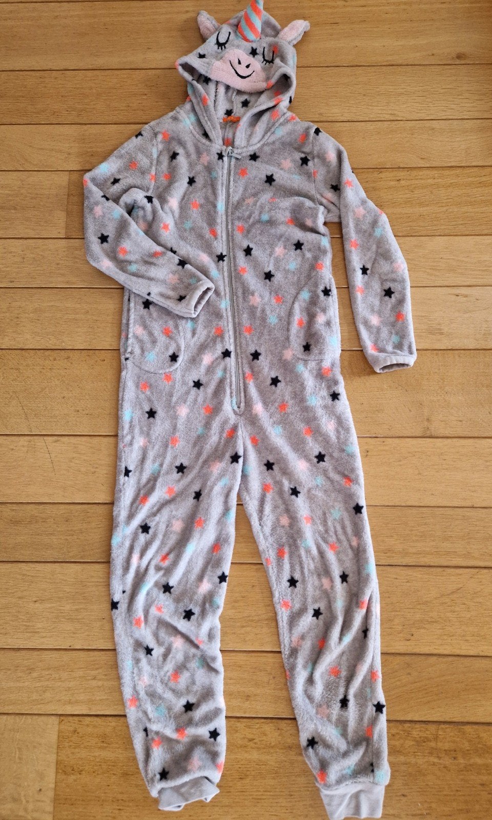 Hema Onesie Eenhoorn Maat 134-140, Nacht- of Onderkleding, Meisje, Ophalen of Verzenden, Zo goed als nieuw