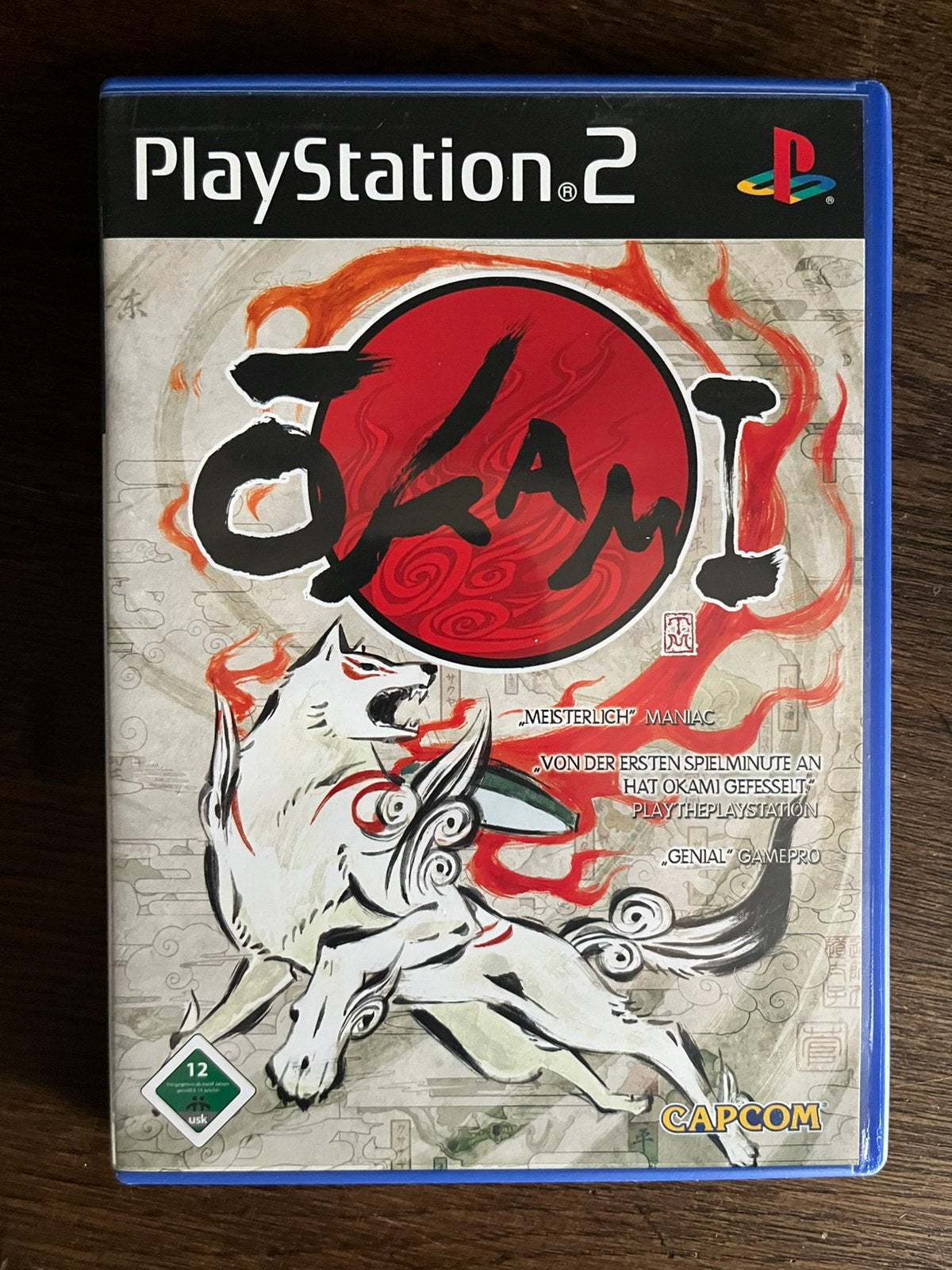 Okami PS2 (duitse versie), Spelcomputers en Games, 1 speler, Ophalen of Verzenden, Zo goed als nieuw, Avontuur en Actie