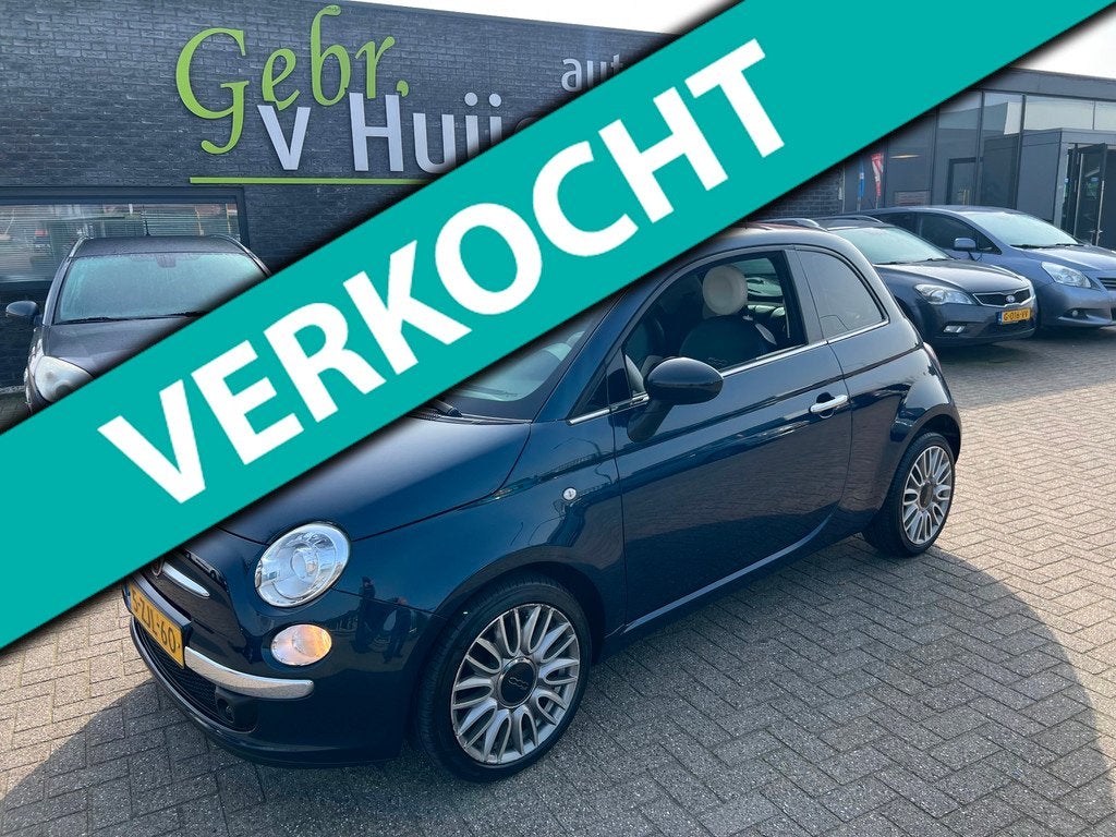 Fiat 500 0.9 TwinAir Turbo Cult, Voorwielaandrijving, Gebruikt, 905 kg, Bedrijf