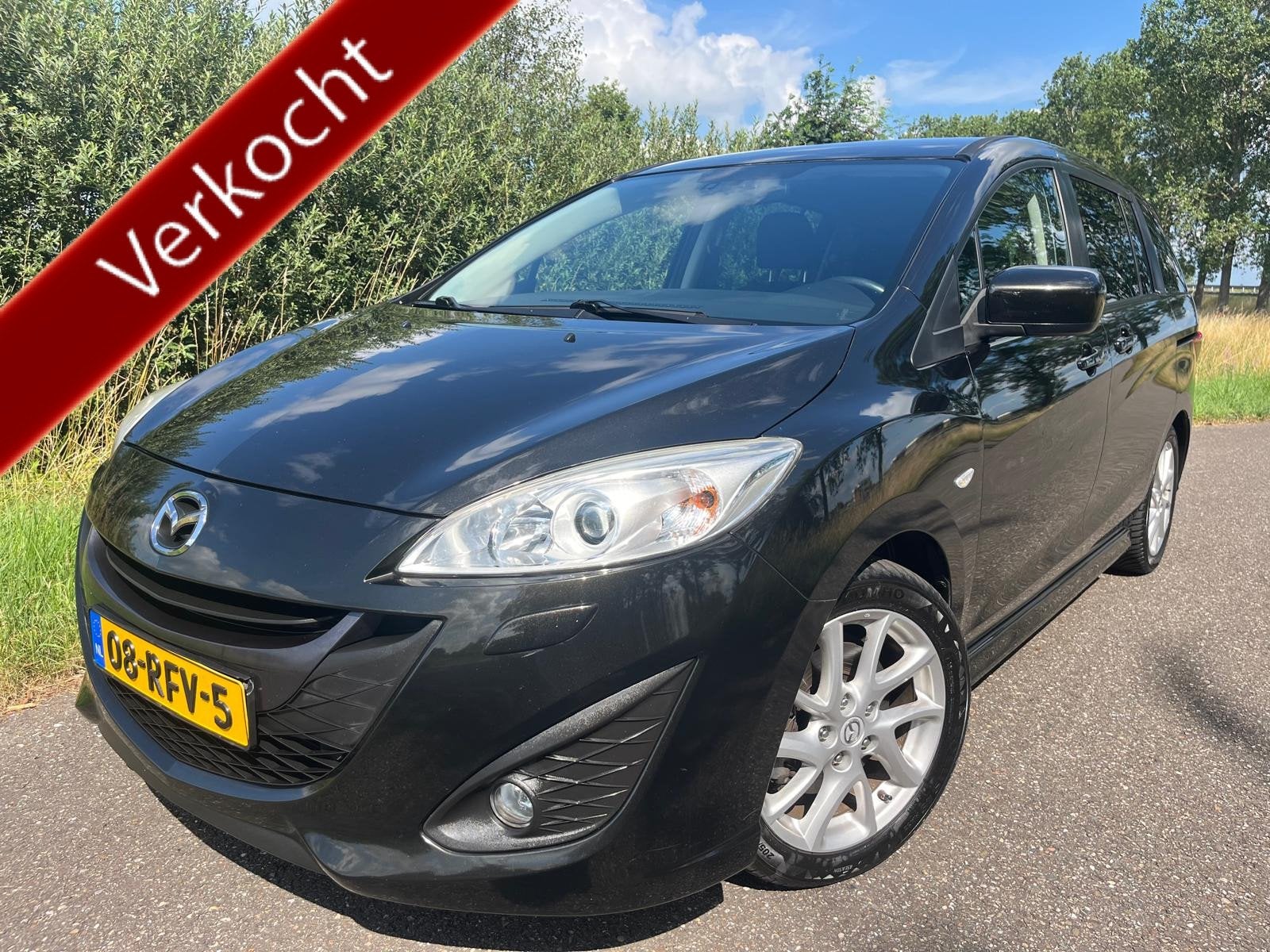Mazda 5 2.0 | 7P | Clima | Cruise | Bluetooth | Parkeersens., Auto's, Mazda, Gebruikt, 4 cilinders, 150 pk, 7 stoelen