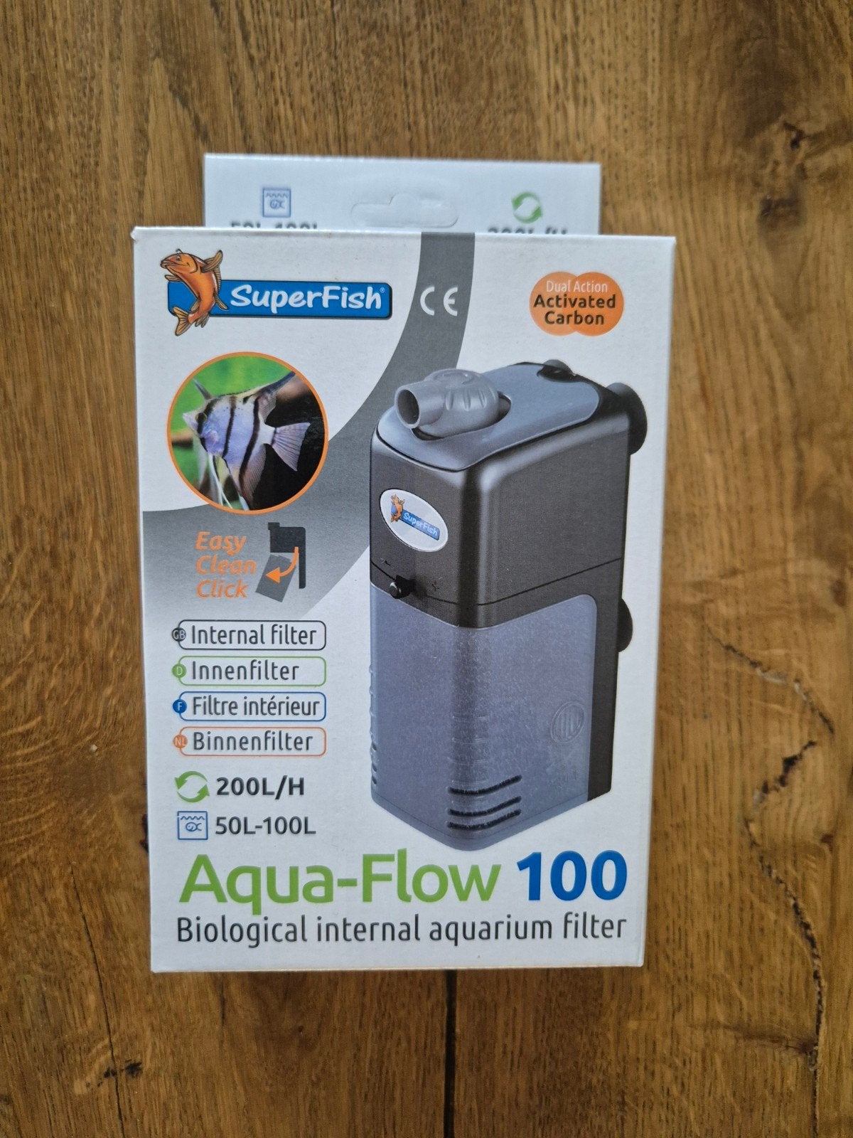 Aqua-flow aquarium filter, Dieren en Toebehoren, Ophalen of Verzenden, Zo goed als nieuw, Filter, Superfish