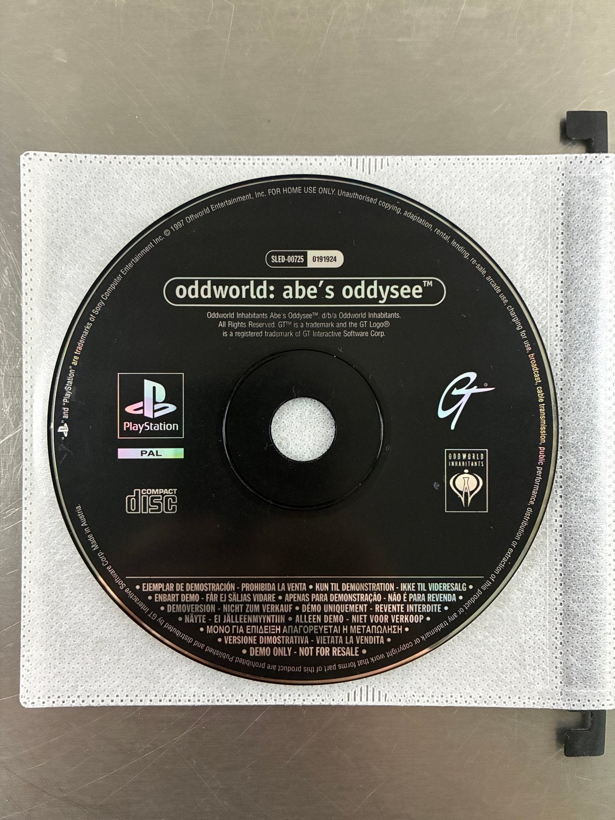 Oddworld: Abe's Oddysee PS1 - Klassiek Avontuur, Gebruikt, 1 speler, Ophalen of Verzenden, Platform