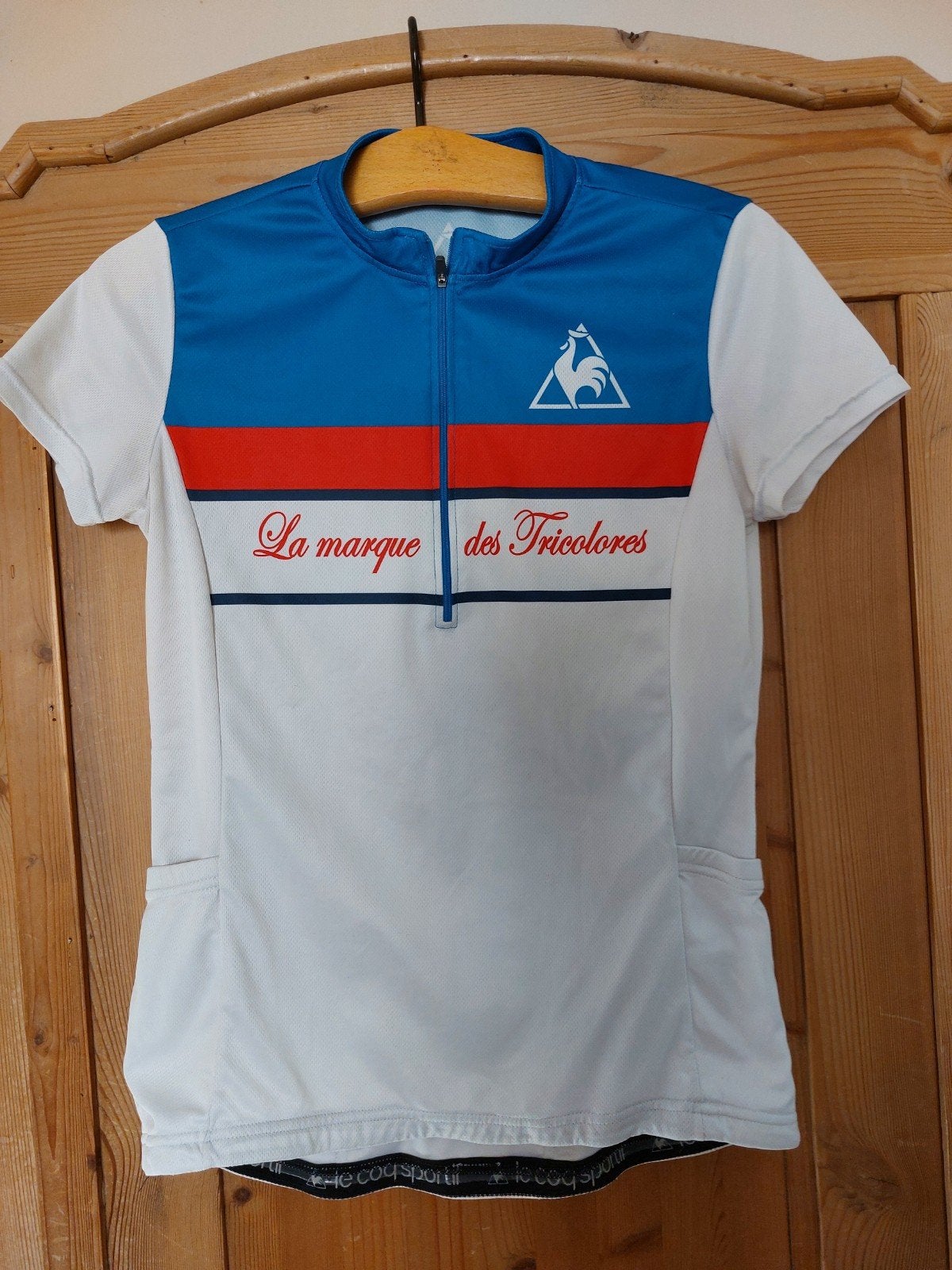 Le Coq Sportif fietsshirt M, Ophalen of Verzenden, Zo goed als nieuw, Kleding