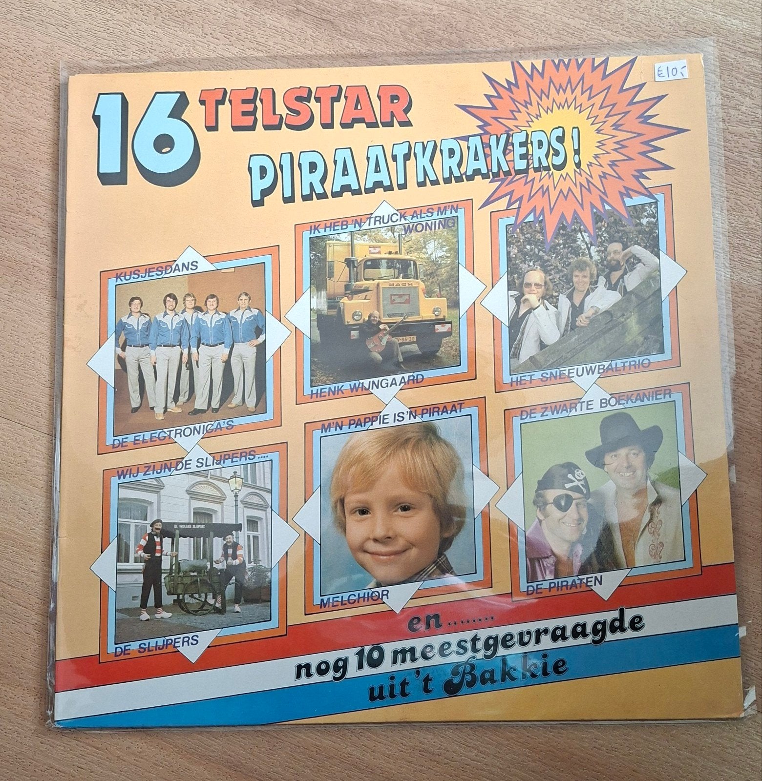 16 telstar piraatkrakers, Cd's en Dvd's, Ophalen of Verzenden, Zo goed als nieuw, Overige formaten, Levenslied of Smartlap