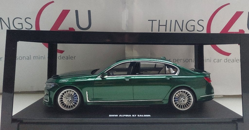 GT Spirit 1:18 BMW Alpina B7 (G12) 2022 donkergroen nieuw, Ophalen of Verzenden, Nieuw, Auto, Overige merken