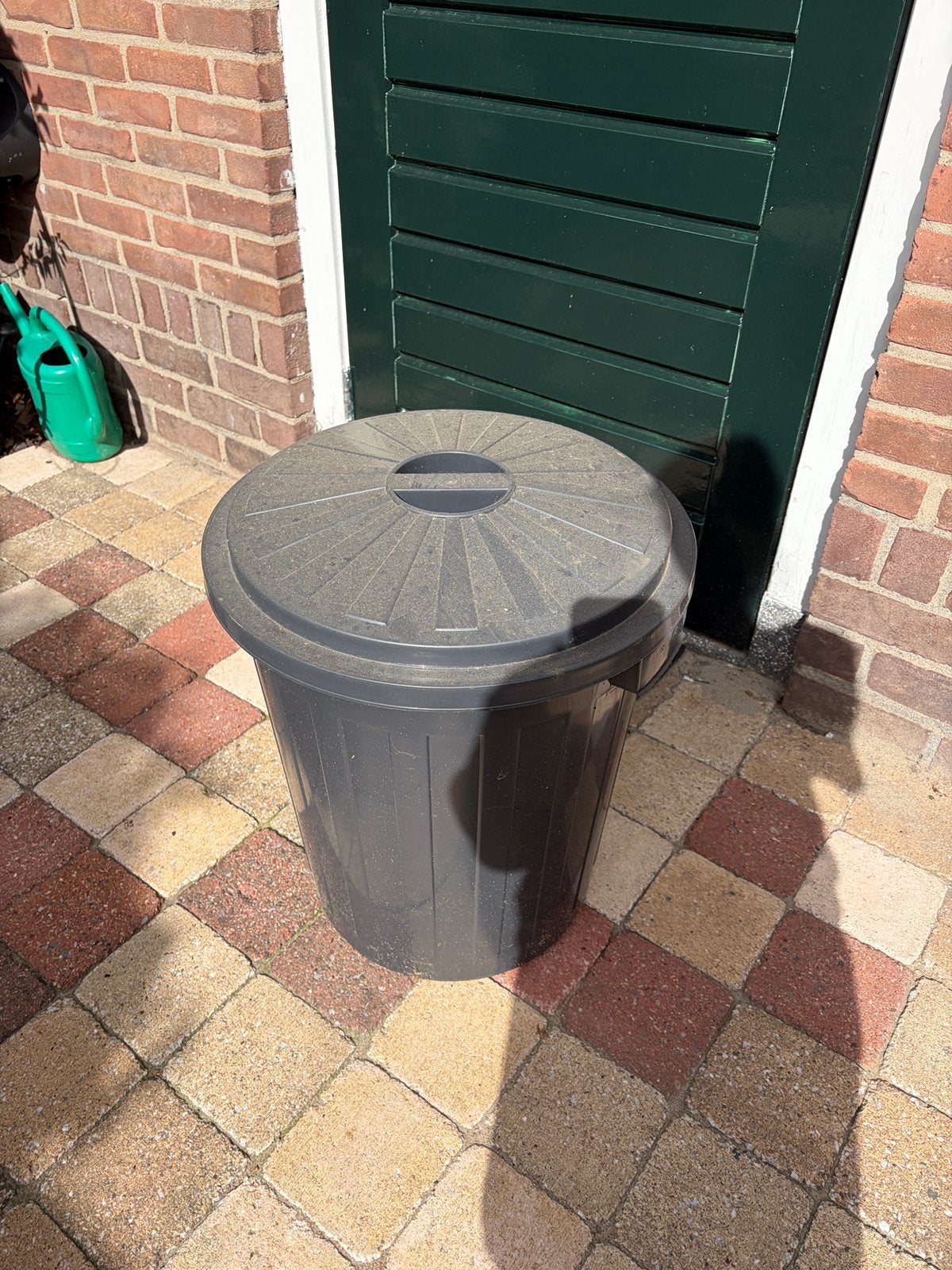 Supermax straatafvalbak 50L, 40 liter of meer, Ophalen, Zo goed als nieuw