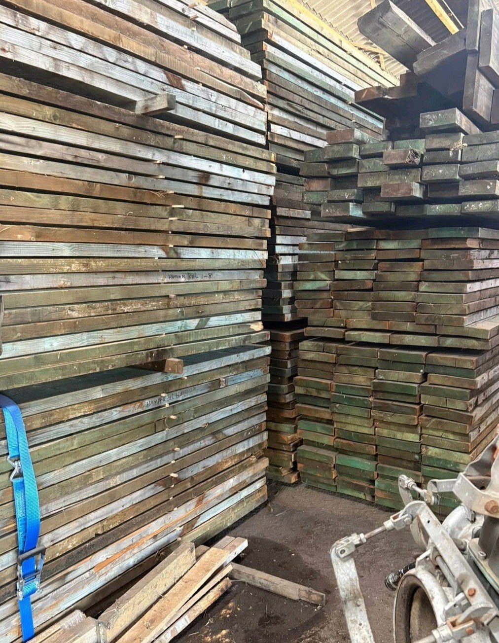 Houten Balken & Gordingen | GROTE PARTIJEN | BODEMPRIJZEN!, Doe-het-zelf en Verbouw, Gebruikt, Ophalen of Verzenden, Balk, Overige houtsoorten