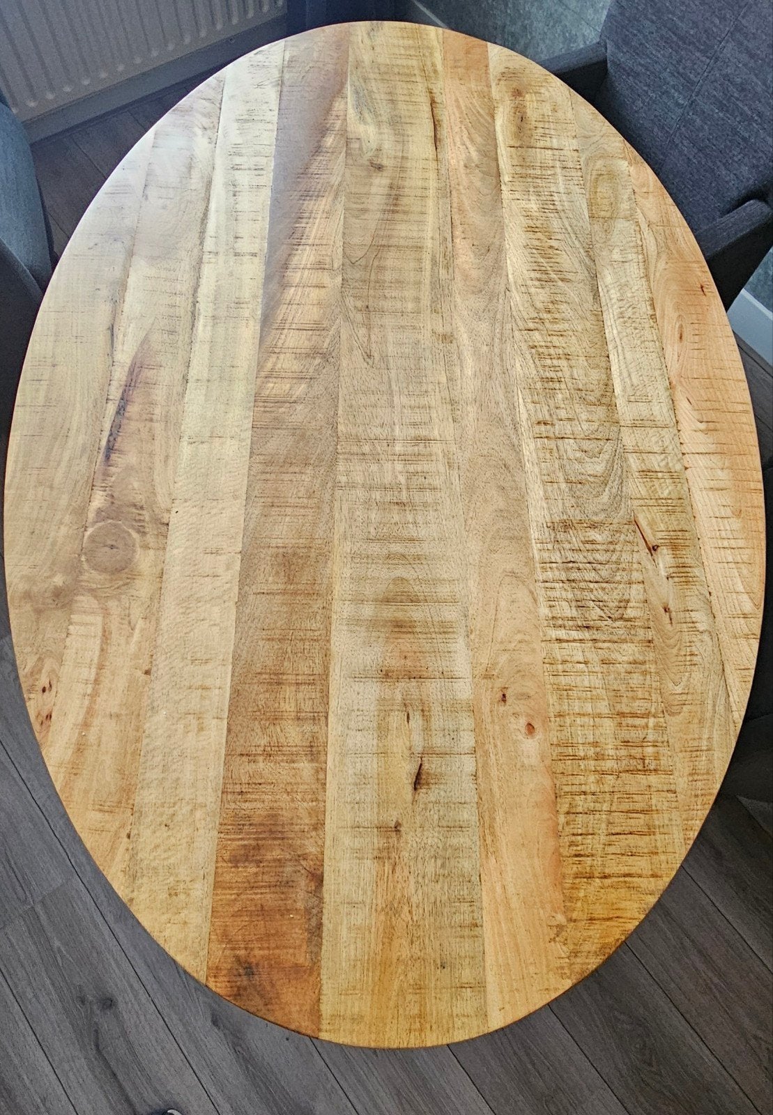 Ovale tafel, 200 cm of meer, Zo goed als nieuw, Ovaal, 50 tot 100 cm