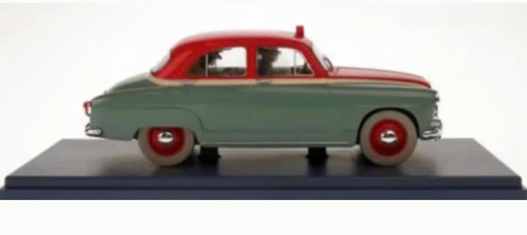 Simca Aronde Taxi 1954 Kuifje 1/24 voitures TINTIN # 29, Verzenden, Nieuw, Auto, Overige merken