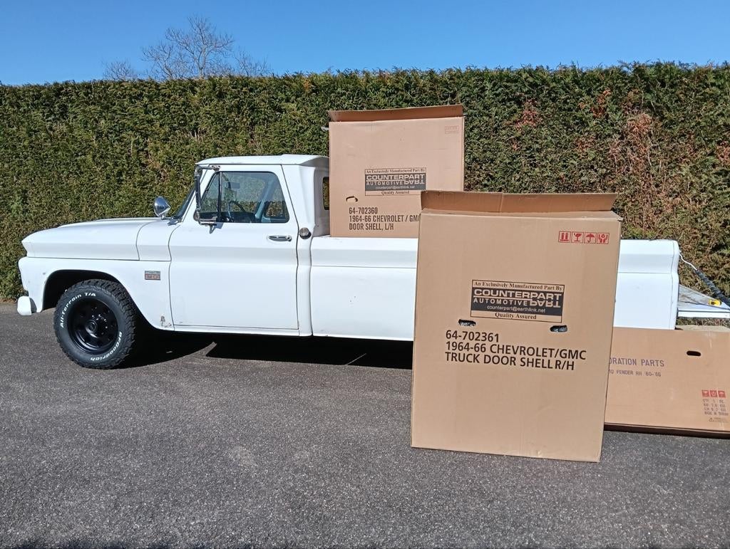 1964-1966 Chevrolet C10 C20 deuren nieuw! GMC pick up, Auto-onderdelen, Ophalen, Deur, Chevrolet, Nieuw