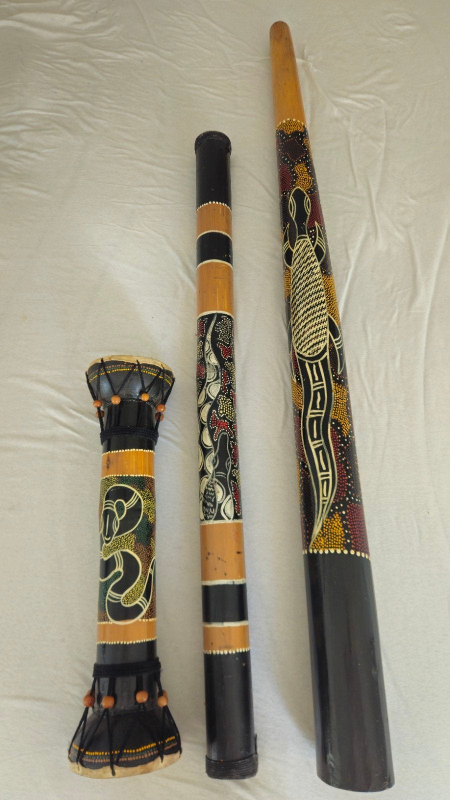 Digeridoo en Aboriginal instrumenten, Ophalen