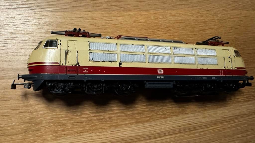 Märklin H0 DB 103 113-7 Locomotief - Gebruikt, Hobby en Vrije tijd, Modeltreinen | H0, Wisselstroom, Locomotief, Ophalen of Verzenden