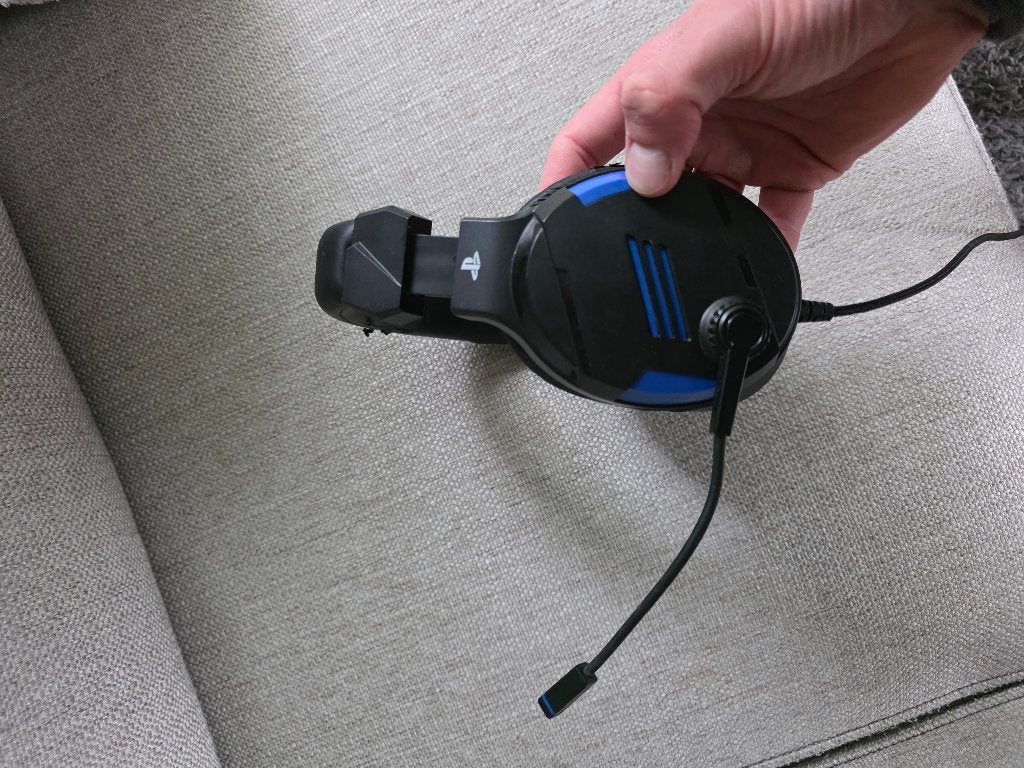 BigBen Playstation headset!, Computers en Software, Gebruikt, Ophalen of Verzenden, Gaming headset, Over-ear