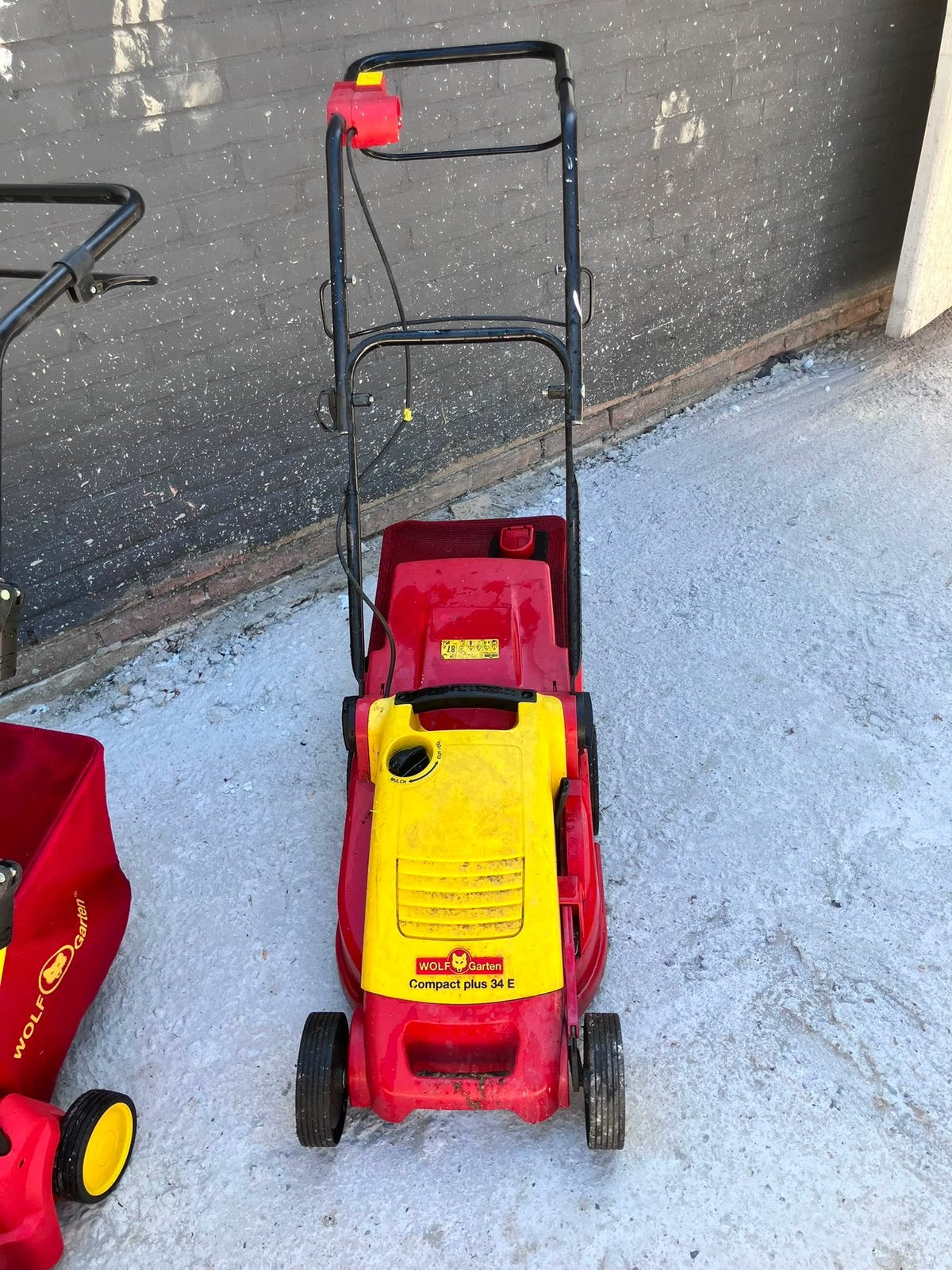 Verticuteer machine, Ophalen, Gebruikt