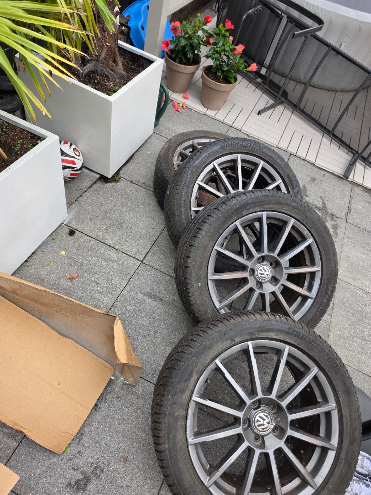 4 x volkswagen velg 18 inch 5x112,5, Ophalen of Verzenden