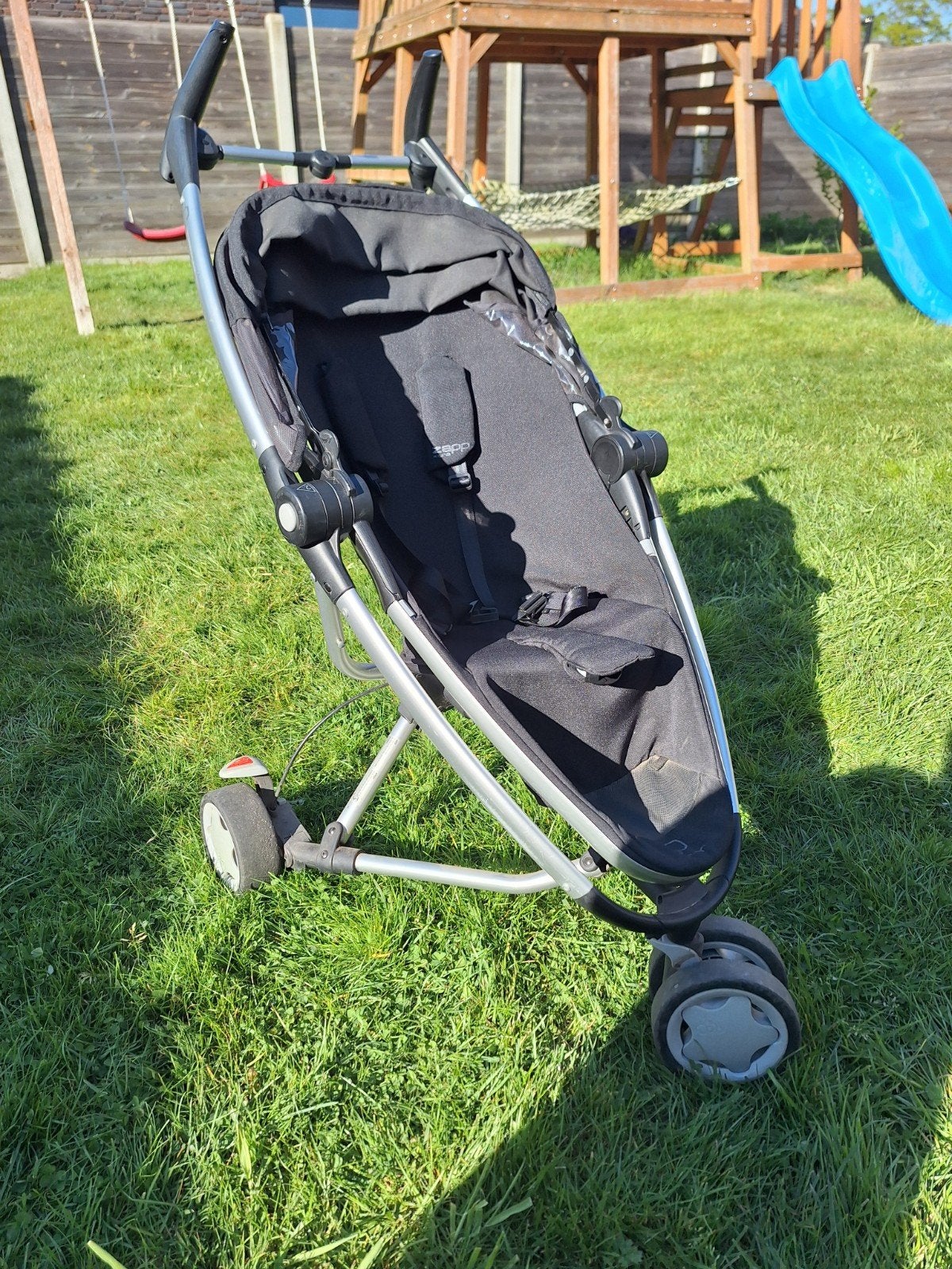Quinny Zapp Flex buggy - Zwart/Zilver, Ophalen, Gebruikt, Kinderwagen, Quinny