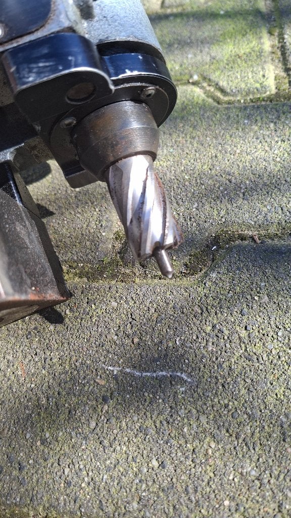 Alfra RB V32 Haakse Magneet boor machine boormachine., ,, Ophalen of Verzenden, Zo goed als nieuw, ,