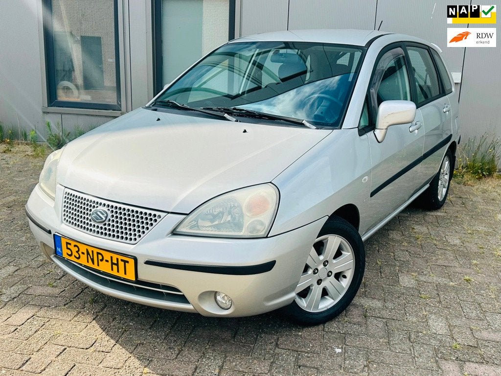 Suzuki Liana 1.6 S-Limited 1E Eigenaar AIRCO SENSOR TREKHAAK, Voorwielaandrijving, Dealer onderhouden, Stof, Gebruikt