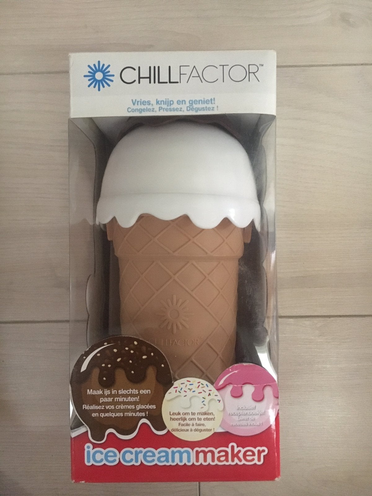 Nieuw Ice Cream Maker/ ijsjes maker, Ophalen of Verzenden, Nieuw, Zelfvriezend