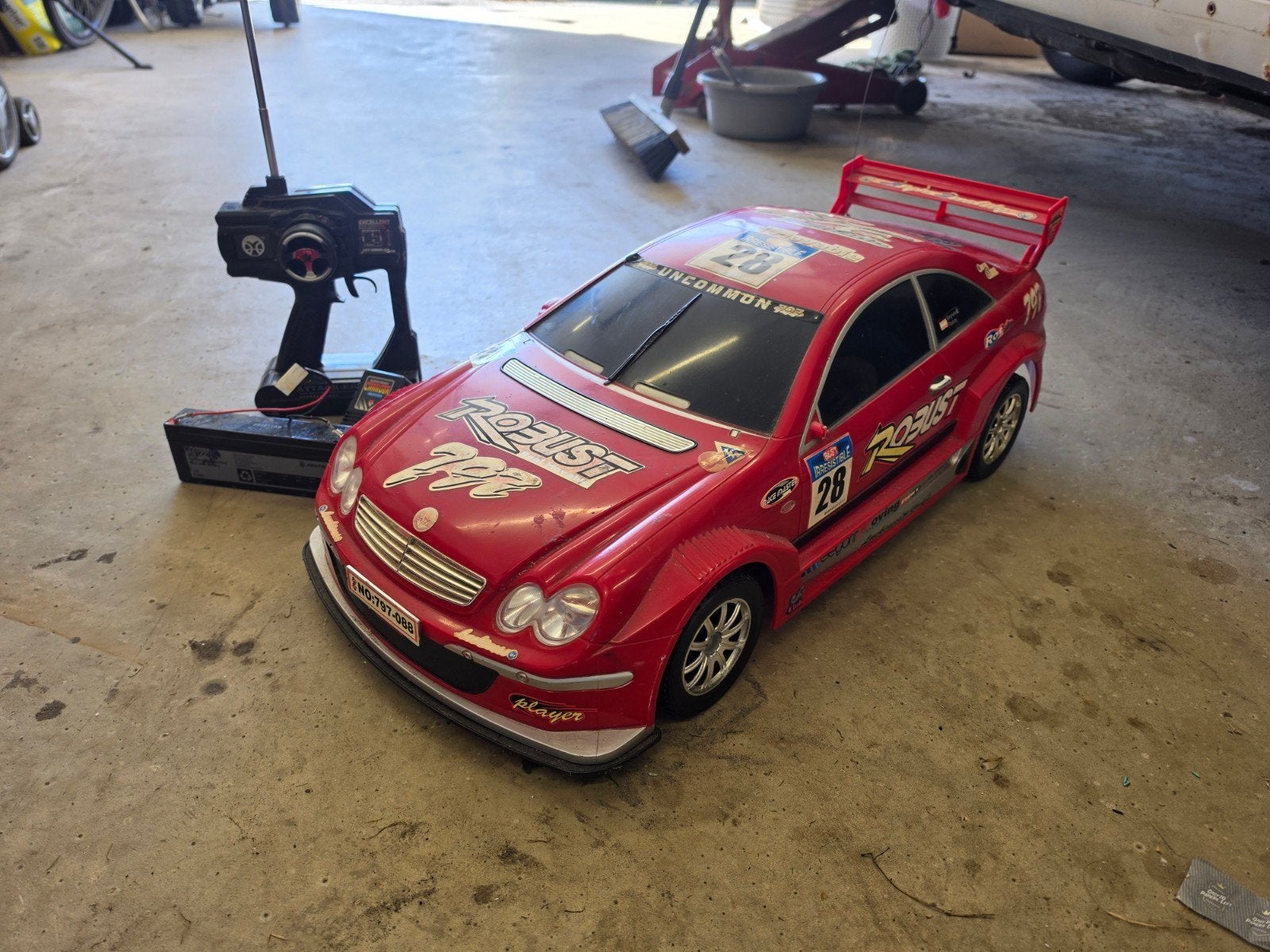 RC Auto Mercedes-Benz  DTM, Hobby en Vrije tijd, Modelbouw | Radiografisch | Auto's, Elektro, Gebruikt, Ophalen of Verzenden, Auto onroad
