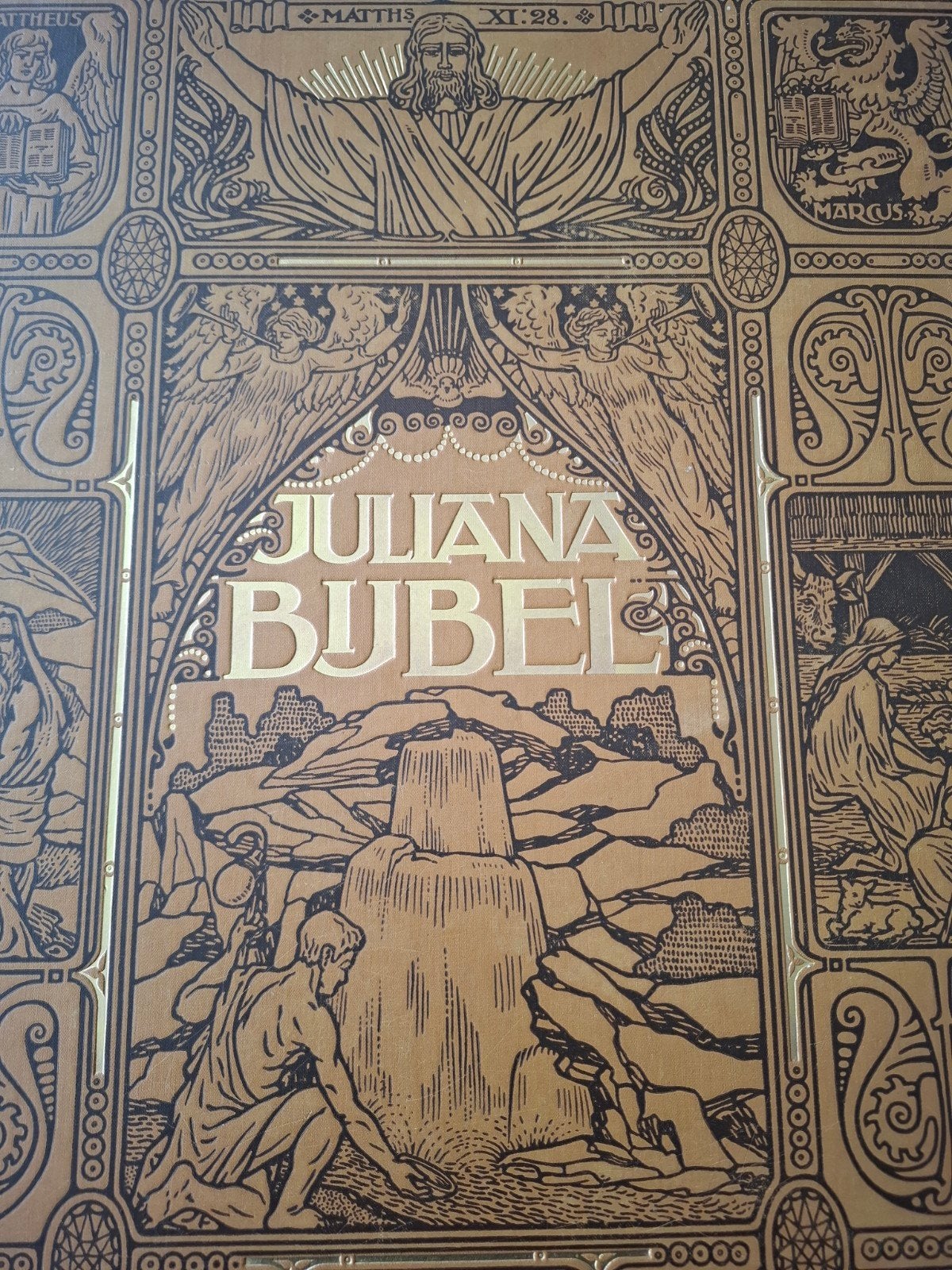 Juliana bijbel in 3 delen, Antiek en Kunst, Ophalen of Verzenden