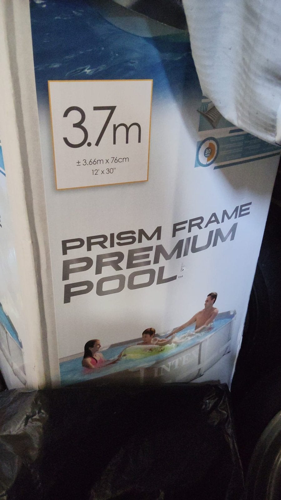 Intex zwembad rond, Ophalen, Minder dan 80 cm, Rond, 300 cm of meer