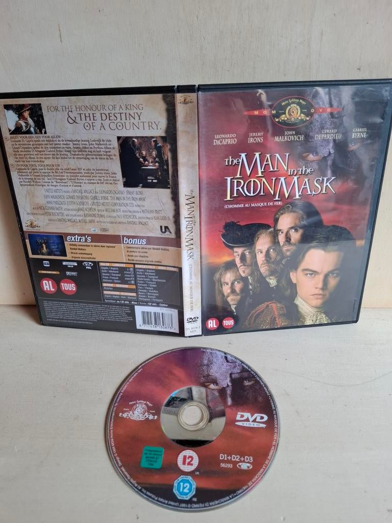 The Man in the Iron Mask
1998 ‧ Avontuur/Actie ‧ DVD, Vanaf 12 jaar, Ophalen of Verzenden, Zo goed als nieuw, Actie